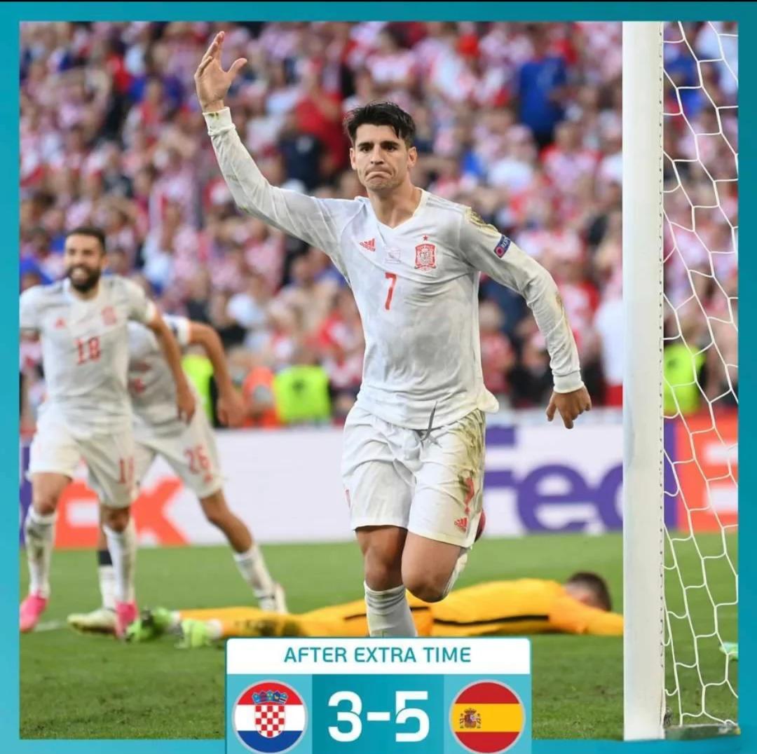 克罗地亚绝杀西班牙,双方携手进入半决赛 克罗地亚绝杀西班牙,双方携手进入半决赛